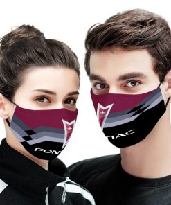 Pontiac logo full printing face mask 1