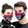Portland trail blazers logo full printing face mask