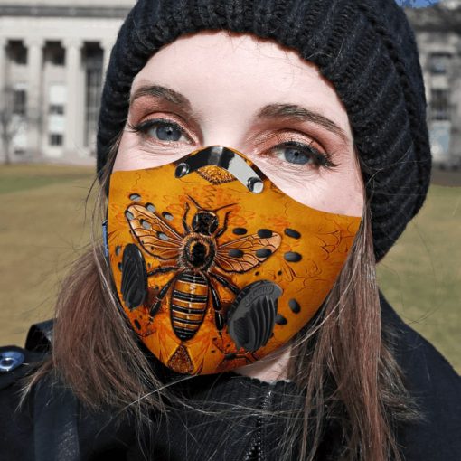 Queen bee carbon pm 2,5 face mask 1