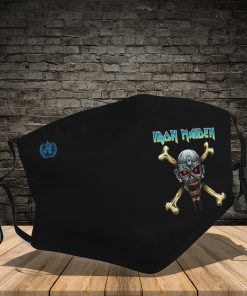 Rock band iron maiden full printing face mask 2
