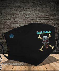 Rock band iron maiden full printing face mask