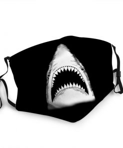 Shark mouth anti-dust face mask 1