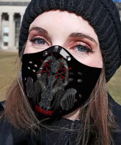 Slipknot filter activated carbon pm 2,5 face mask 3