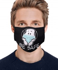 Snoopy be safe anti-dust cotton face mask 1