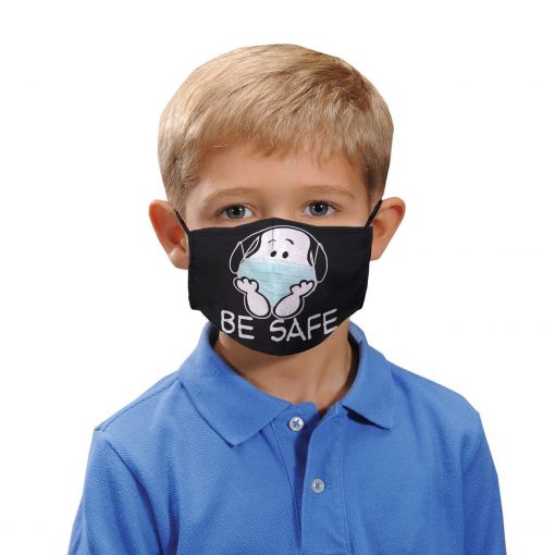 Snoopy be safe anti-dust cotton face mask 2