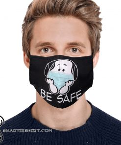 Snoopy be safe anti-dust cotton face mask