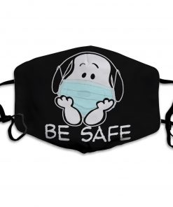 Snoopy be safe anti-dust cotton face mask 4