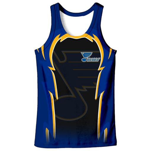 St louis blues full over print tank top