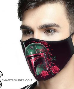 Star wars boba fett anti-dust cotton face mask