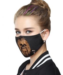 Star wars chewbacca anti-dust cotton face mask 1