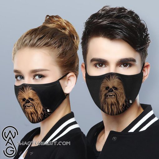 Star wars chewbacca anti-dust cotton face mask