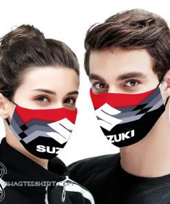 Suzuki car logo full printing face mask