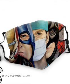 The avengers and doctor anti-dust face mask