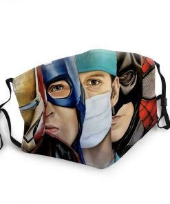 The avengers and doctor anti-dust face mask 3