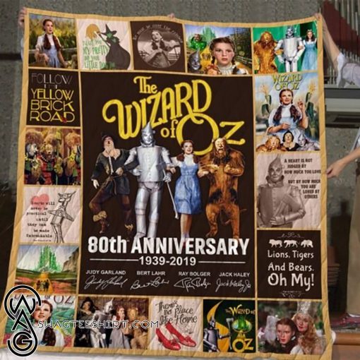 The wizard of oz 80th anniversary full printing quilt