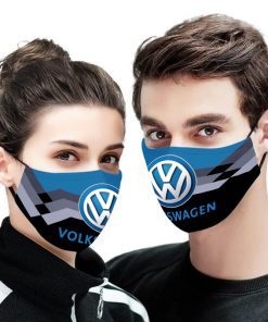 Volkswagen logo full printing face mask 2