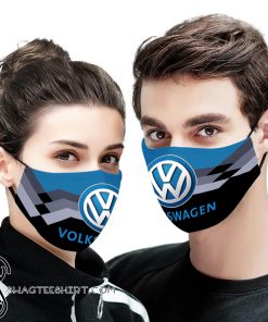 Volkswagen logo full printing face mask