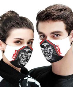 Yamaha death skull full printing face mask 1