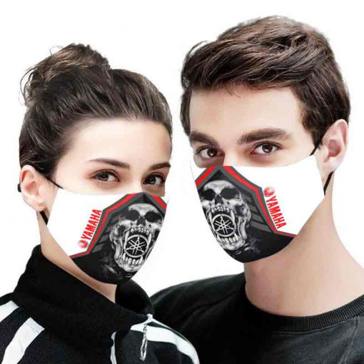 Yamaha death skull full printing face mask 2