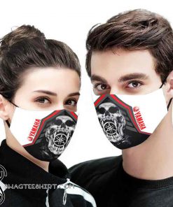 Yamaha death skull full printing face mask