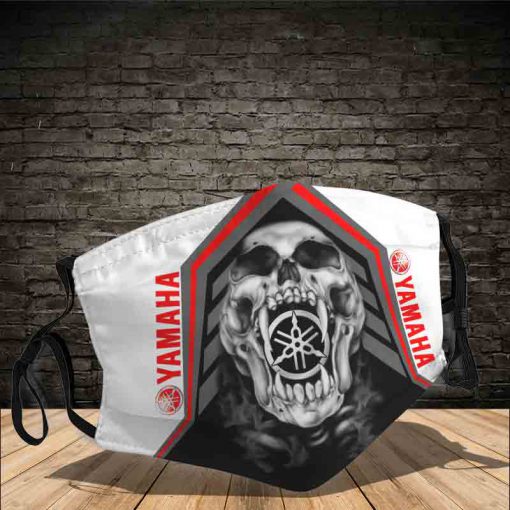 Yamaha death skull full printing face mask 3