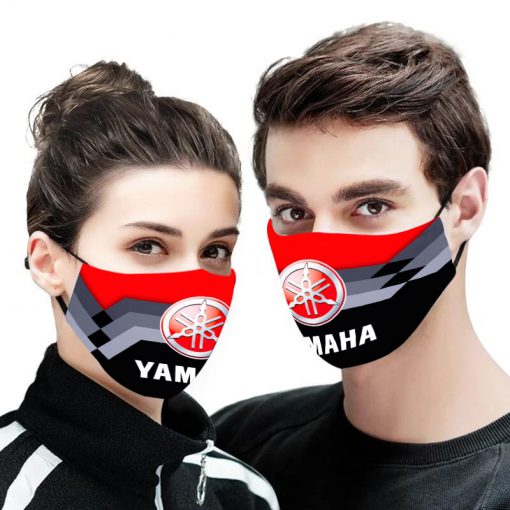 Yamaha logo full printing face mask 1