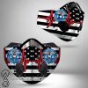 American flag certified medical assistant filter activated carbon face mask
