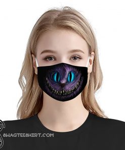 Cheshire cat face anti-dust cotton face mask