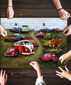 Classic volkswagen vans jigsaw puzzle 1