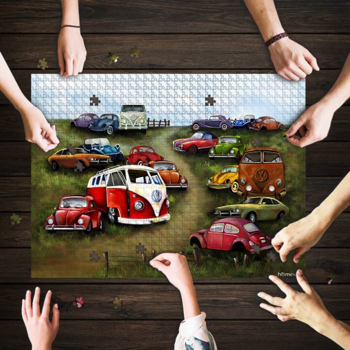 Classic volkswagen vans jigsaw puzzle 1