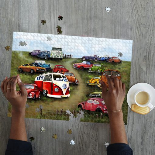 Classic volkswagen vans jigsaw puzzle 2