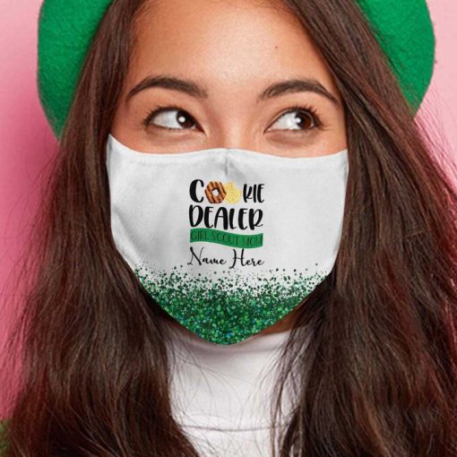Cookie dealer girl scout mom anti-dust cotton face mask 1