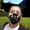 Deep purple rock band anti-dust cotton face mask