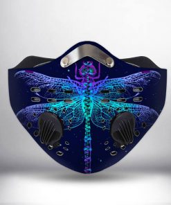 Dragonfly galaxy filter activated carbon face mask 1