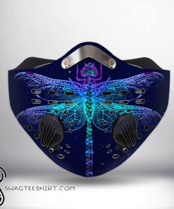 Dragonfly galaxy filter activated carbon face mask