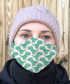 Happy dinosaur anti-dust cotton face mask 3