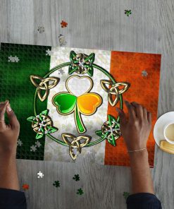 Irish flag st patrick's day jigsaw puzzle 2