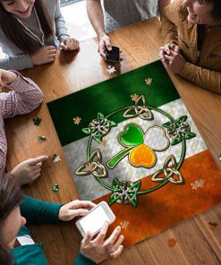 Irish flag st patrick's day jigsaw puzzle 4