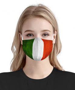 Italy flag anti-dust cotton face mask 4