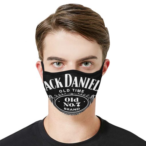 Jack daniel's tennessee whiskey old time anti-dust cotton face mask 1