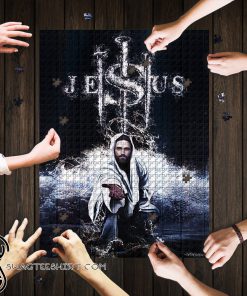 Jesus saves us jigsaw puzzle