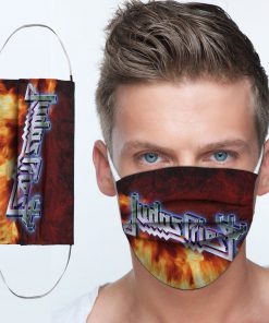 Judas priest rock band anti-dust cotton face mask 1