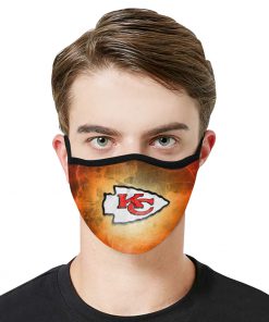 Kansas city chiefs american football anti-dust cotton face mask 1