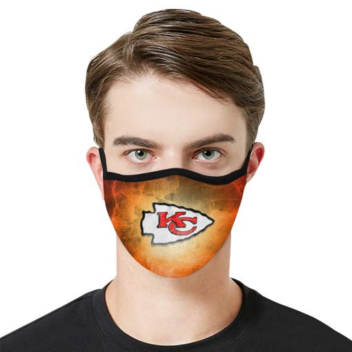 Kansas city chiefs american football anti-dust cotton face mask 1
