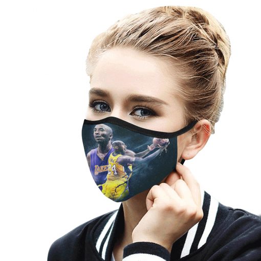 Kobe bryant anti-dust cotton face mask 3