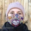 Love cute owls anti-dust cotton face mask