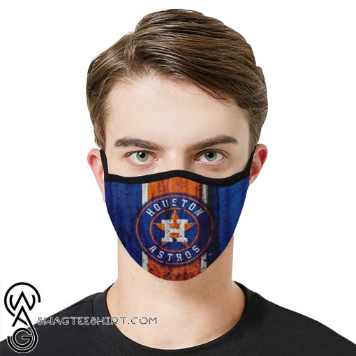 Major league baseball houston astros face mask