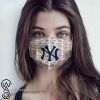 Major league baseball new york yankees cotton face mask