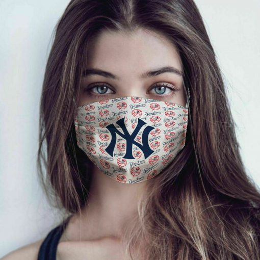 Major league baseball new york yankees cotton face mask 4
