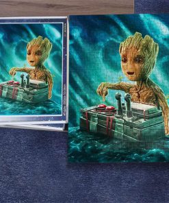 Marvel baby groot button jigsaw puzzle 3